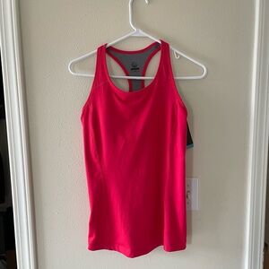New Nike Women's Sz Large Dri Fit Pink Training Tank Top Racerback